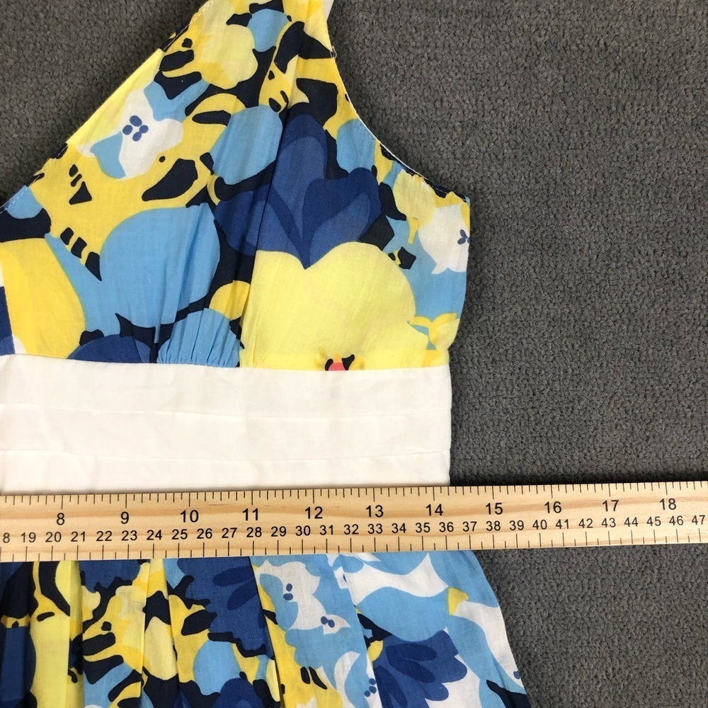 Guess floral retro sleeveless A-line dress size 5 - Picture 10 of 12